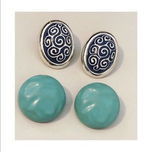 Vintage Clip On Earrings